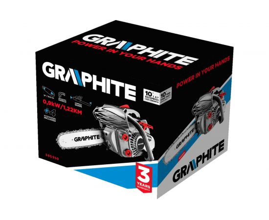 Бензопила GRAPHITE 12" 58G950 – изображение 4