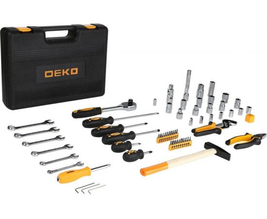 Универсальный набор инструмента для дома и авто в чемодане DEKO DKMT63 065-0731 – изображение 4