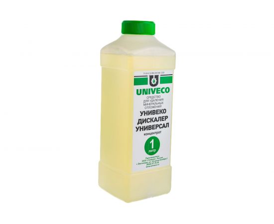 Очиститель известковых отложений УНИВЕКО ДИСКАЛЕР Универсал (кислотный концентрат) 1л 4620002841010 – изображение 6