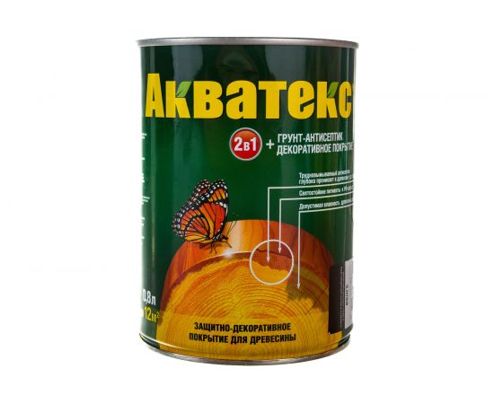 Защитно-декоративное покрытие для древесины Акватекс Венге 0.8 л 6 135084 – изображение 7