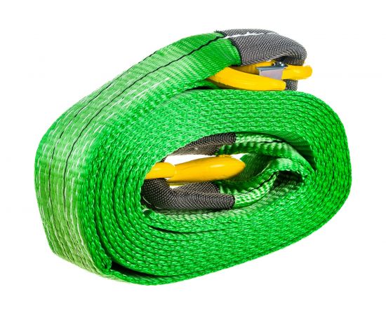 Ленточный супер усиленный трос 8 т в пакете СЕРВИС КЛЮЧ 19008 