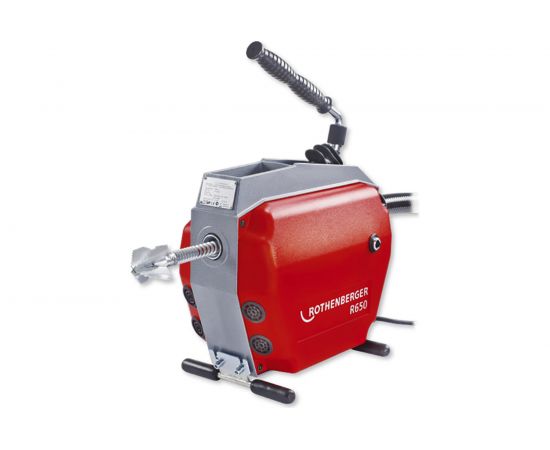 Переносная электрическая машина для чистки труб 800Вт Rothenberger R650 72680 