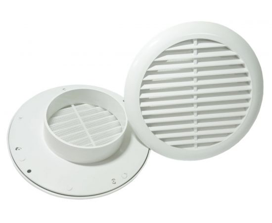 Решетка вентиляционная круглая 180 fi150 диаметр дымохода 150 мм MTG 426048 