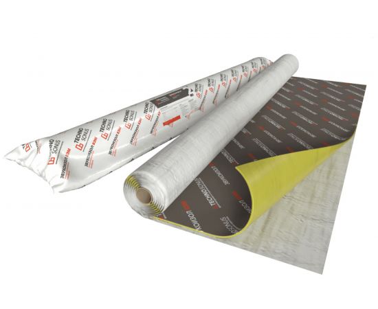 Мембрана звукоизоляционная ВЭМ 2 (2.5x1.2 м; 2 мм; 3 кв.м) ТехноСонус 1300200016 
