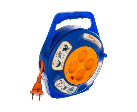 Силовой удлинитель термо ПВС 2*0,75 20м UNIVersal У6-015 9633902 