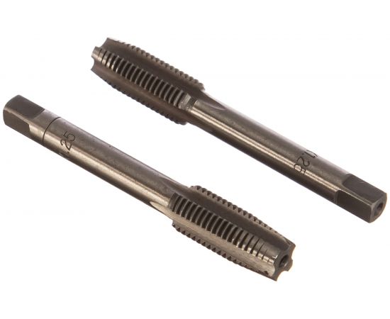 Метчик M10x1,25 2шт,в пластиковом футляре ЭВРИКА ER-01012M 