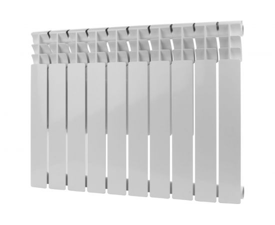 Биметаллический радиатор ROMMER Optima BM 500 10 секций RAL9016 89573 