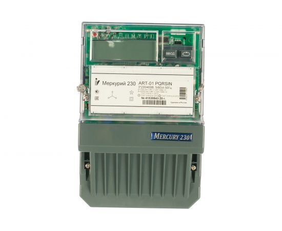 Электросчетчик Инкотекс Меркурий 230 ART-01 PQRSIN 3х230/400В, 5 60 А 230ARТ01PQRSIN 