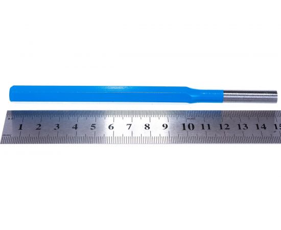 Набор выколоток, кернеров и зубил Hogert Technik 12 шт, CrV HT3B712 – изображение 15