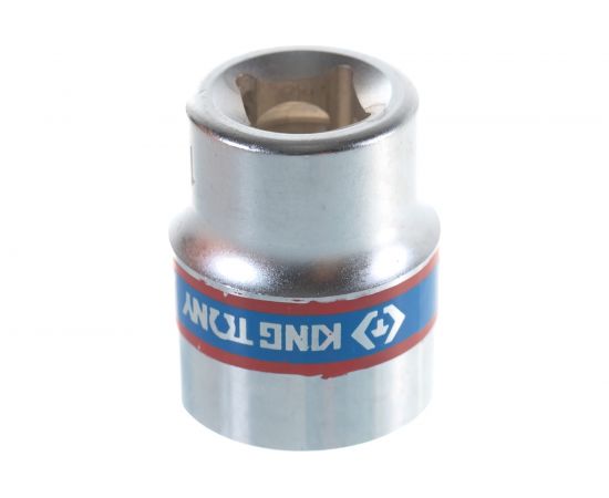 Торцевая стандартная двенадцатигранная головка 3/8"", 17мм KING TONY 333017M – изображение 2