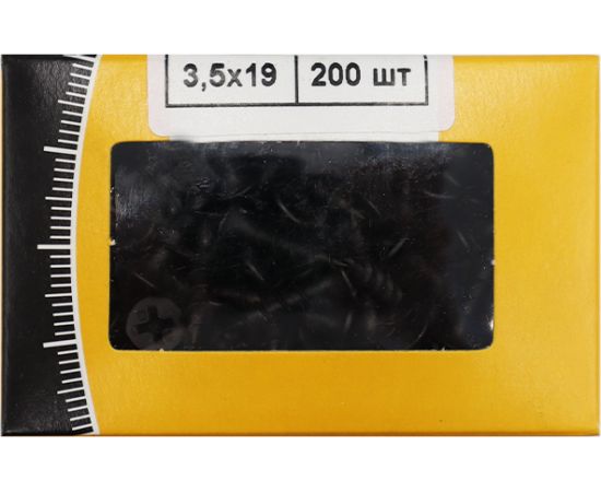 Саморез Невский Крепеж ШСГМ 3.5х19 200 шт коробка с ок НК 802062 – изображение 2