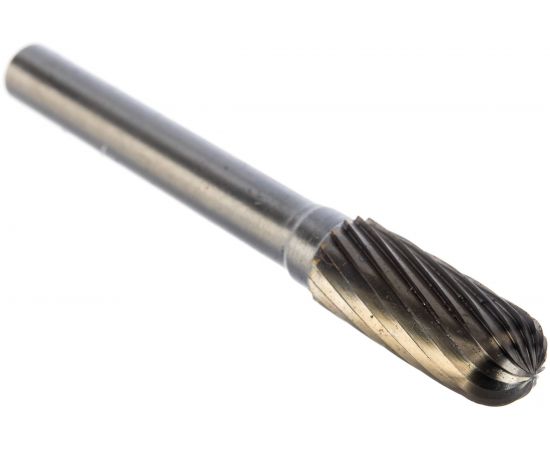 Шарошка карбидная Профи цилиндрическая закругленная на конце для прямошлифовальных машин FIT HQ 36592 – изображение 2