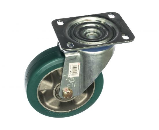 Колесо с вращающейся опорой и пластиной крепления (160 мм; 500 кг) Tellure Rota 624504 – изображение 3