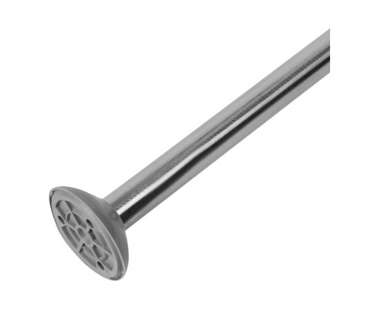 Карниз для ванной комнаты Vidage Г-образный, 90х90 см, цвет хром 1305012 – изображение 3