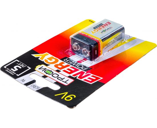 Элемент питания Трофи 6LR61-1BL C0034928 – изображение 3