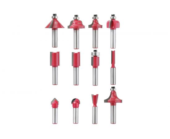 Набор фрез для фрезера 12 предметов kwb 757295 – изображение 3