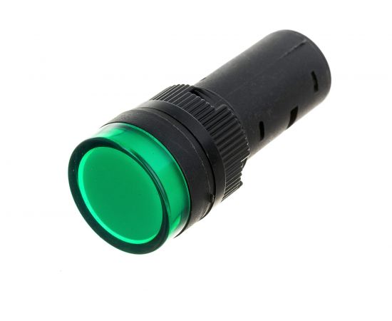 Лампа ЭРА AD16DS(LED)матрица, d=16мм, зеленый, 230В AC, 20/1000/28000 Б0045620 – изображение 3