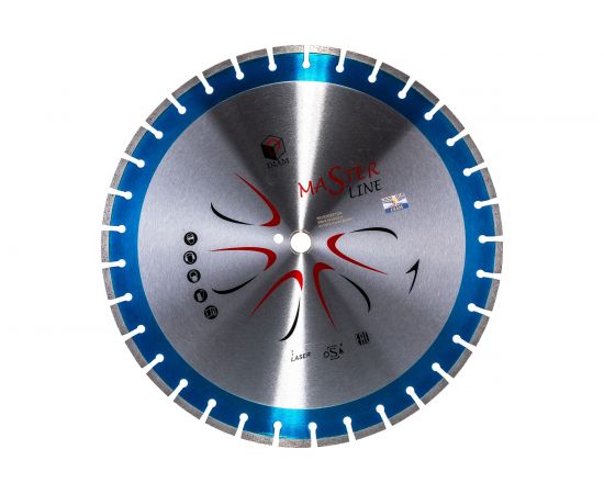 Диск алмазный сегментный Master Line 1A1RSS по железобетону (500х25.4 мм) для резчиков Diam 000506 – изображение 3
