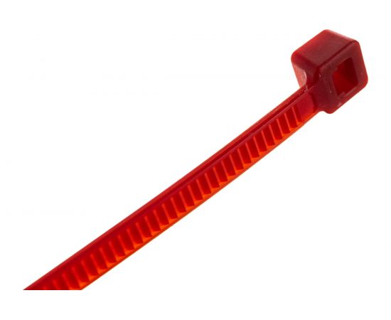 Нейлоновые стяжки FORTISFLEX КСС 4х150 красный 100 штук 49423 – изображение 4