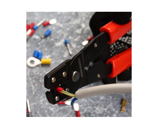 Кримпер для обжима автоклемм PROconnect HT-202B 0.10-6.0 кв.мм 12-3032-4 – изображение 4