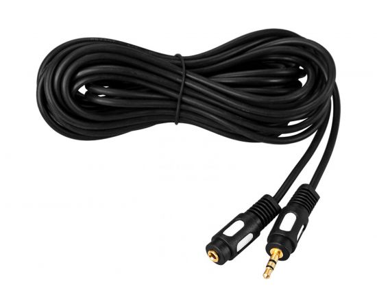 Шнур REXANT Стерео 3,5 мм гнездо - Стерео 3,5 мм штекер, длина 3 мeтра 17-4015 – изображение 4