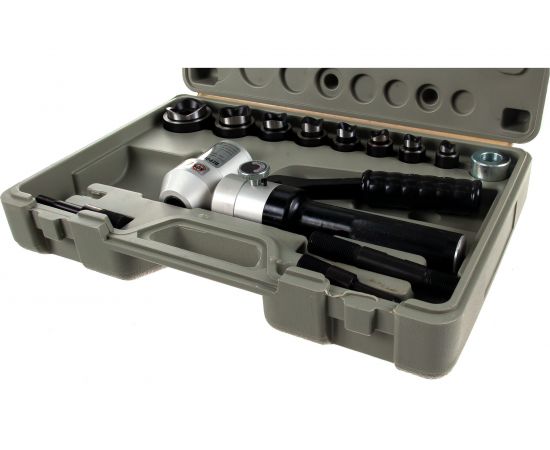 Гидравлический ручной угловой пресс для пробивки отверстий КВТ ПГРОу-60А 66535 – изображение 4