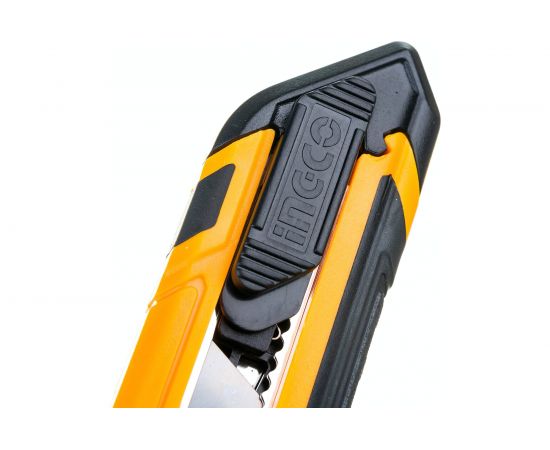 Канцелярский нож INGCO 173х100х18мм HKNS16518 – изображение 5
