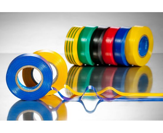 Изолента ПВХ ЗУБР Электрик-20 не поддерживает горение, 20м 0,16x19мм, синяя 1234-7_z02 – изображение 5