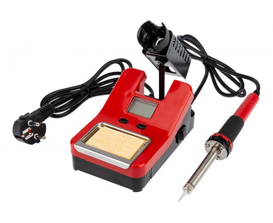Паяльная станция с цифровым дисплеем 160-480С 220В 40Вт REXANT ZD-8906L 12-0150 – изображение 5