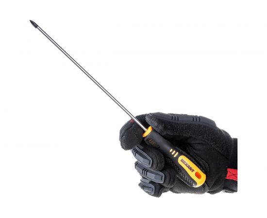 Крестовая отвертка REXANT PH 1х200 мм, двухкомпонентная рукоятка 12-6406 – изображение 5