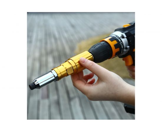 Насадка-заклепочник для шуруповерта DH15 DEKO 065-0889 – изображение 5