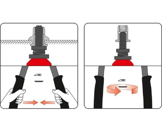Заклепочник для резьбовых заклепок YATO М5-М12 YT-36119 – изображение 7