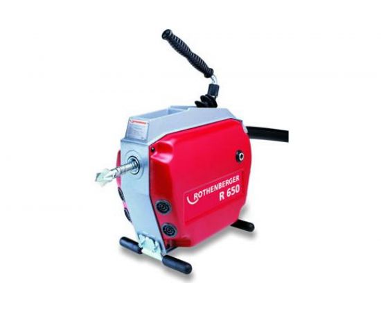 Переносная электрическая машина для чистки труб 800Вт Rothenberger R650 72680 – изображение 8