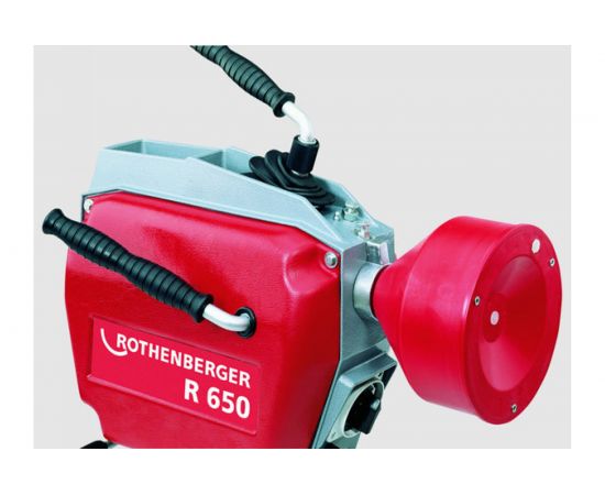 Переносная электрическая машина для чистки труб 800Вт Rothenberger R650 72680 – изображение 9