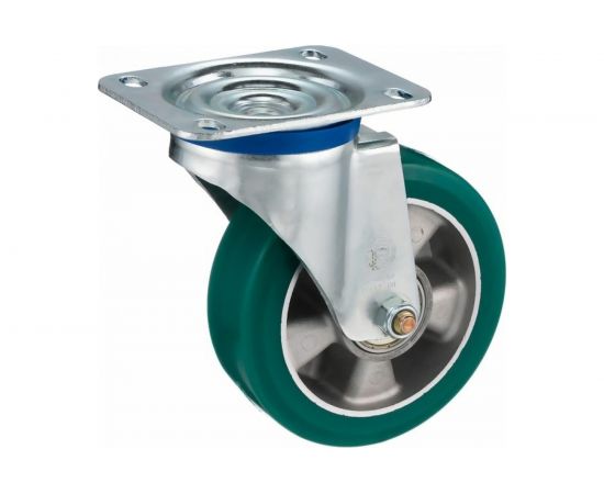 Колесо с вращающейся опорой и пластиной крепления (160 мм; 500 кг) Tellure Rota 624504 – изображение 9