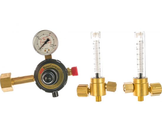 Регулятор для углекислоты и аргона Base Control AR/CO2 с 2 ротаметрами GCE 0870478 