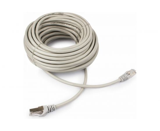Патч-корд Cablexpert FTP PP6-15m кат.6, 15м, литой, многожильный серый PP6-15M 