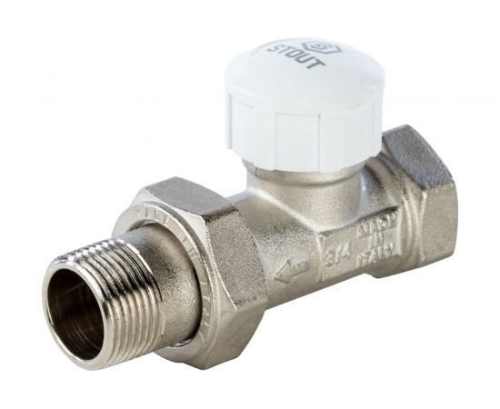 Термостатический прямой клапан STOUT 3/4 RG008Q0H0DKUMJ 