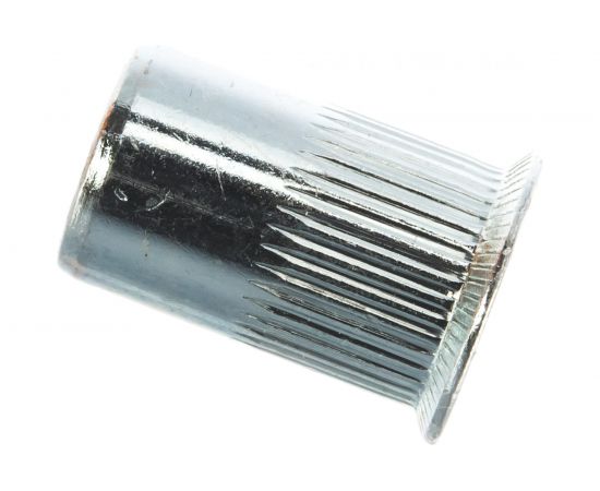 Заклепка с внутренней резьбой Kenner потайной бортик Белый цинк м10х1,5х21 180шт зрп10 