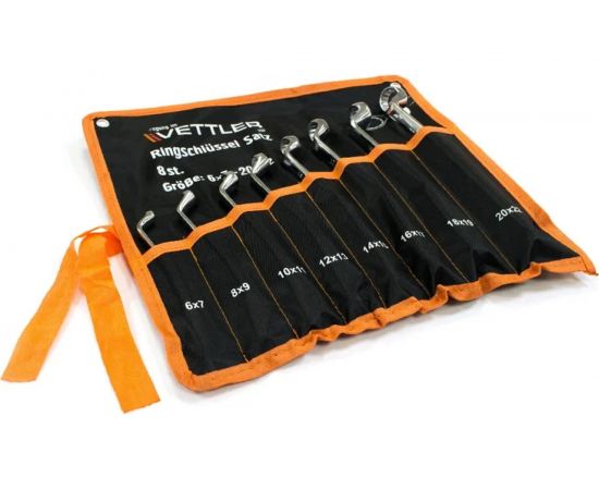 Набор накидных ключей VETTLER 8пр 6-22мм сумка RsS8RT 