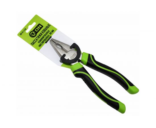 Комбинированные пассатижи ON 180 мм, сталь 45, кованые, никелированные 08-01-218 