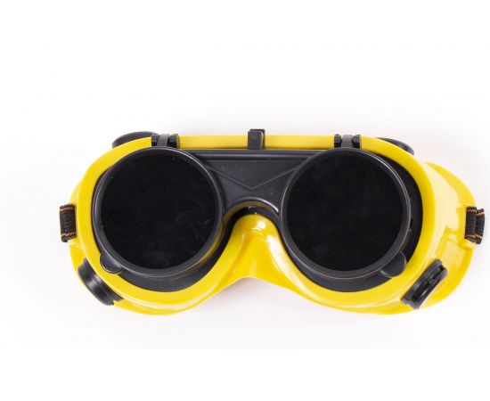 Очки газосварщика откидные Weld GOLDOPTI 