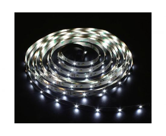 Cветодиодная LED лента 120SMD(2835)/м, 9.6Вт/м, 5м, IP65, 12V, холодный белый Feron LS613 27731 