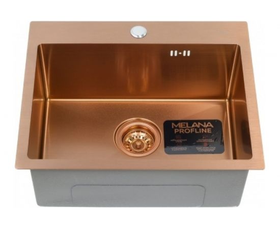 Мойка MELANA ProfLine 3.0/220, бронза, врезная, прямоугольная D5343HC бронза 