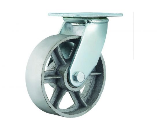 Колесо термостойкое поворотное со спицами 202 мм MFK-TORG 1132202 