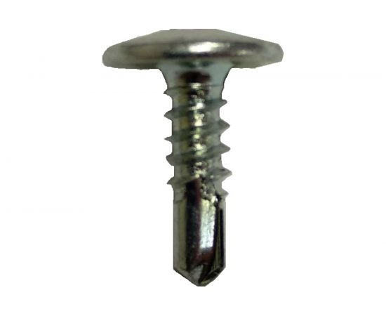 Самонарезающий винт со сверловым концом Grabber PH2 3,8х25 мм Белый цинк 200 шт. WD-25-200DIY 