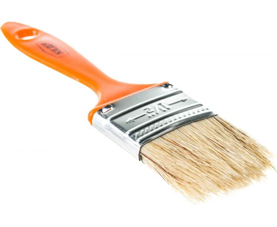 Плоская кисть ШАБАШКА №1,5/38 ММ ПЛАСТ РУЧКА 109-4215 45987 – изображение 2