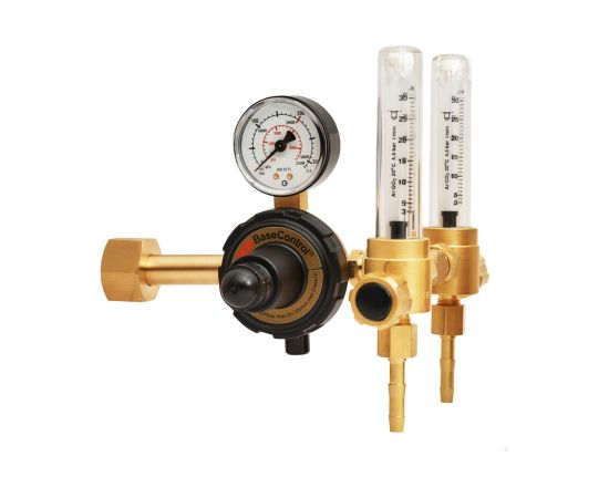 Регулятор для углекислоты и аргона Base Control AR/CO2 с 2 ротаметрами GCE 0870478 – изображение 2