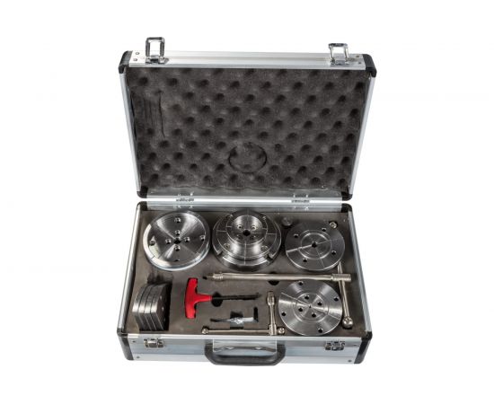 Патрон 4-х кулачковый токарный по дереву в наборе CK-4.5Z-S1 114 мм JET 59500109 – изображение 2