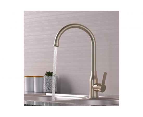 Смеситель для кухни Mixline трубчатый излив 35k MLSS-0321 536275 – изображение 2